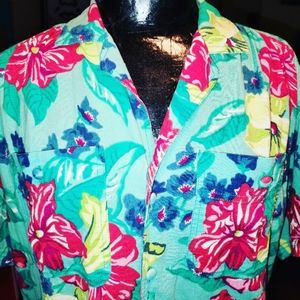 90s Hawaiian Style Shirt